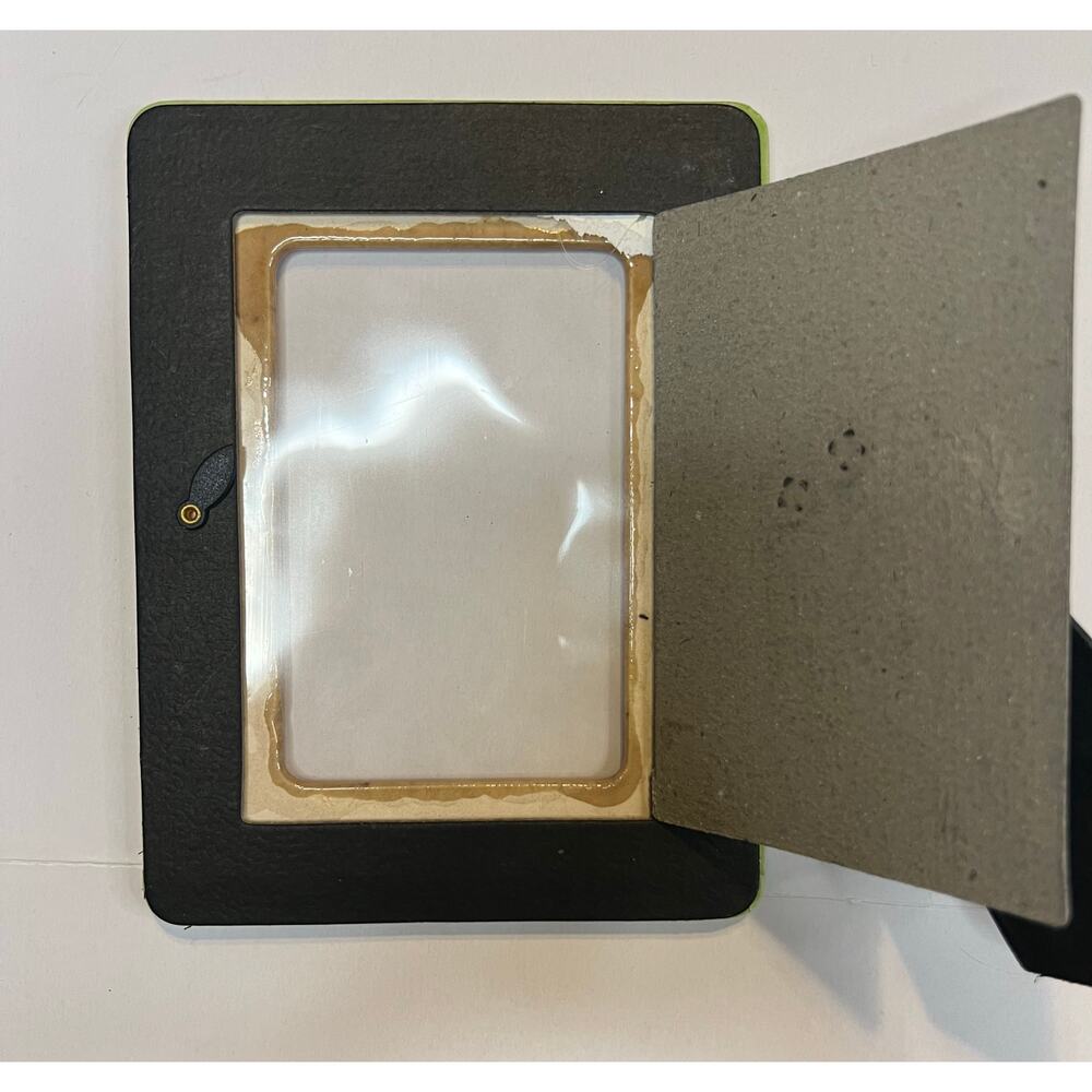 Green Ceramic Swirl Photo Frame - Picture 3 of 4
